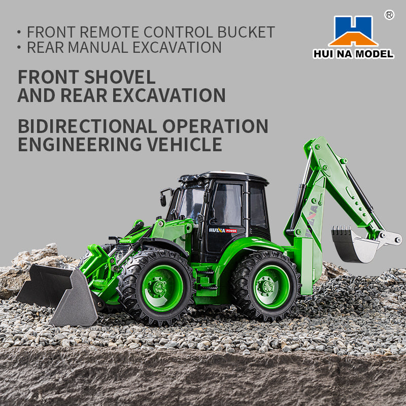 Huina 1579 1:14 RC Backhoe Loader (2025 MODEL )