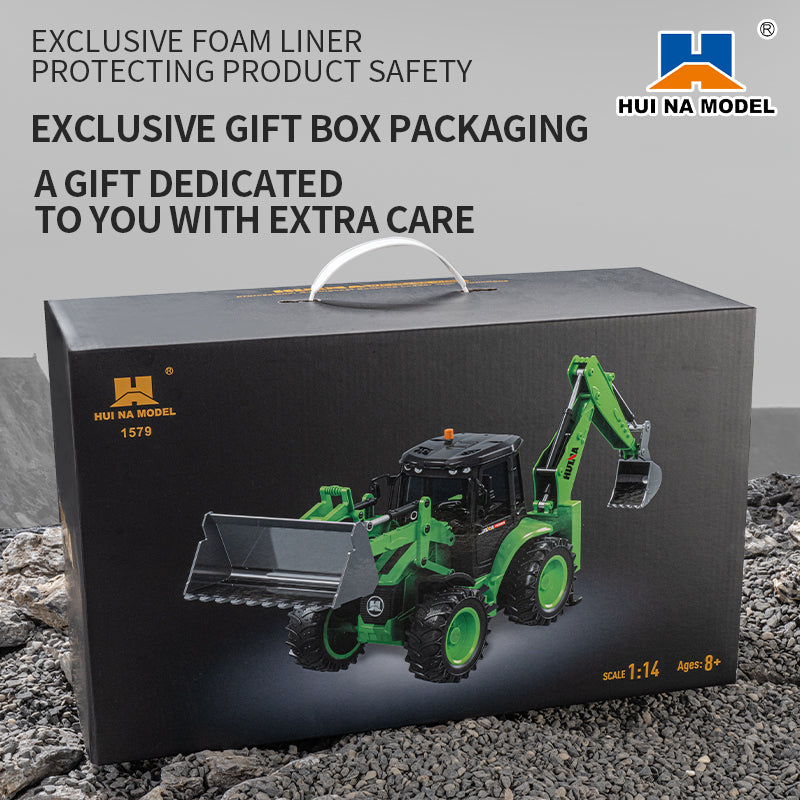 Huina 1579 1:14 RC Backhoe Loader (2025 MODEL )