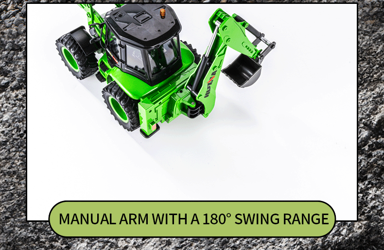 Huina 1579 1:14 RC Backhoe Loader (2025 MODEL )