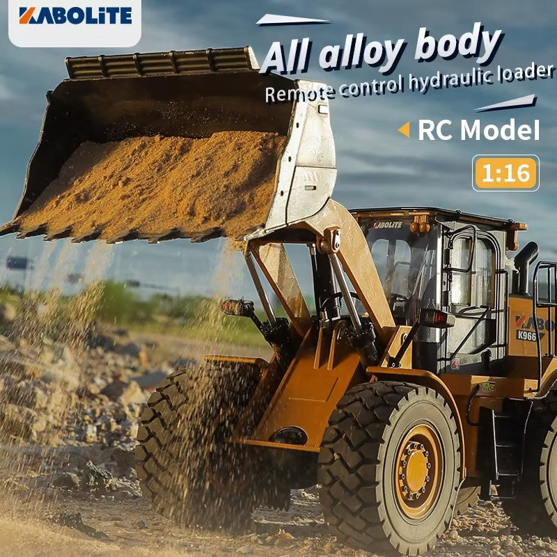 Kabolite K966 HYDRAULIC RC Wheel Loader (2025 Model)