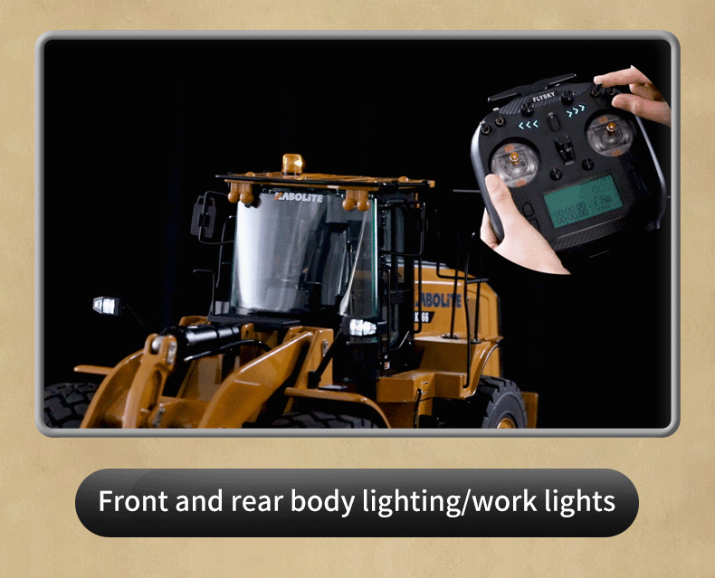 Kabolite K966 HYDRAULIC RC Wheel Loader (2025 Model)