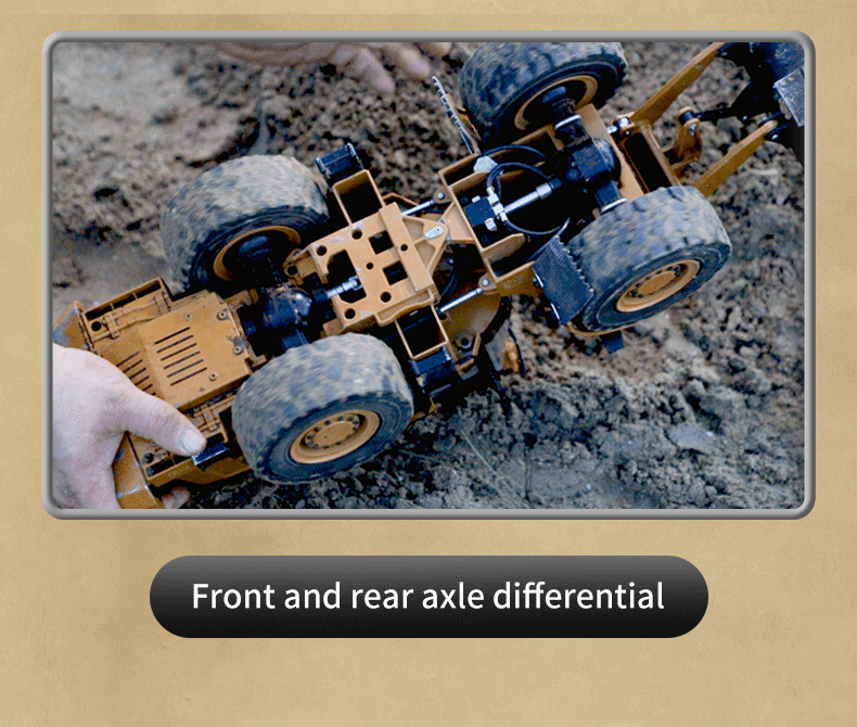 Kabolite K966 HYDRAULIC RC Wheel Loader (2025 Model)