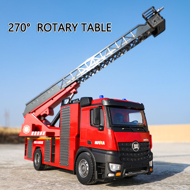Huina 1561 1:14 Rc Simulation Fire Truck ( 2025 MODEL )