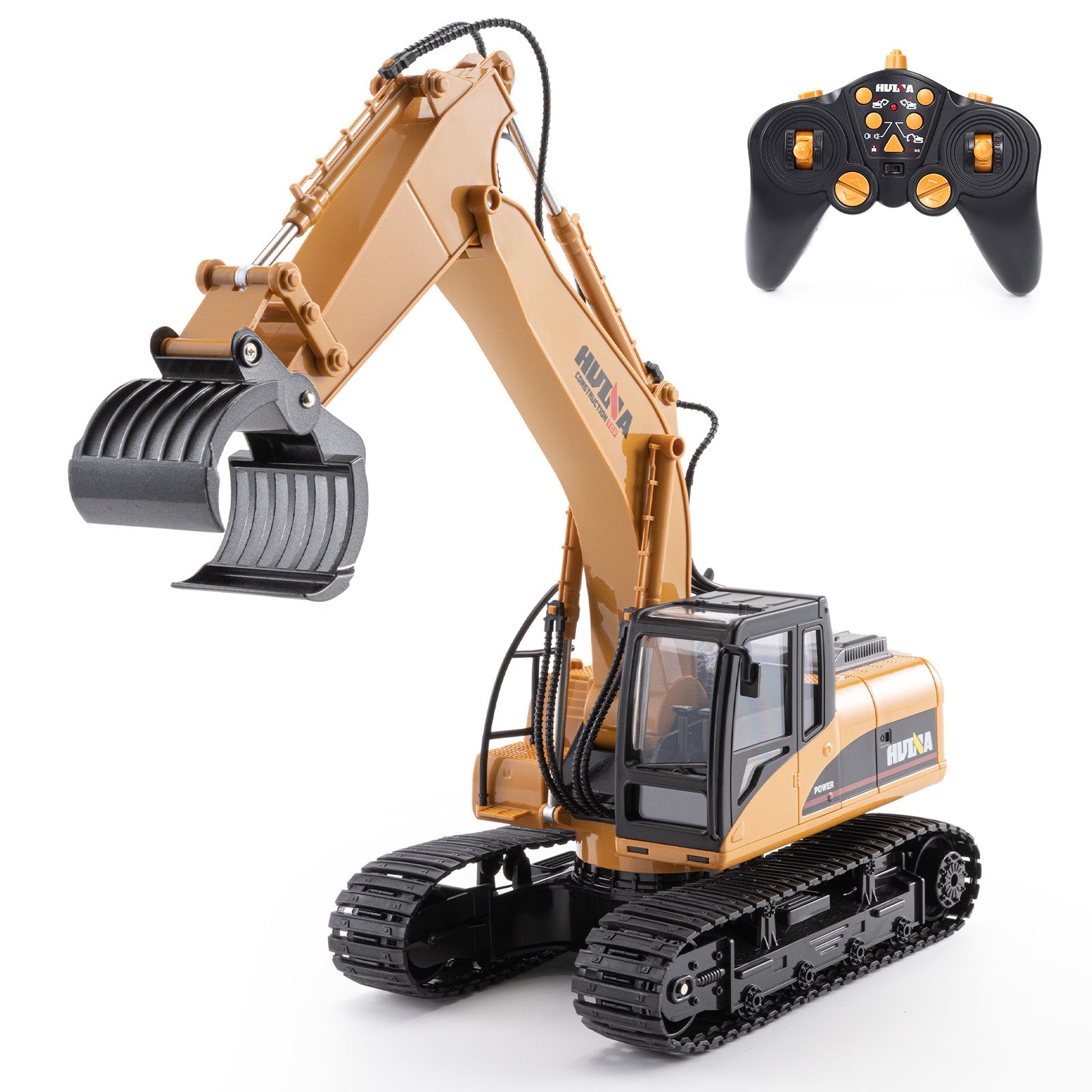 Huina 1570 1:14 Semi-alloy Remote Control Wood Grabber Toy