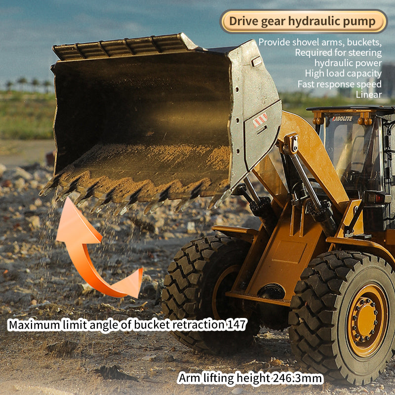 Kabolite K966 HYDRAULIC RC Wheel Loader (2025 Model)