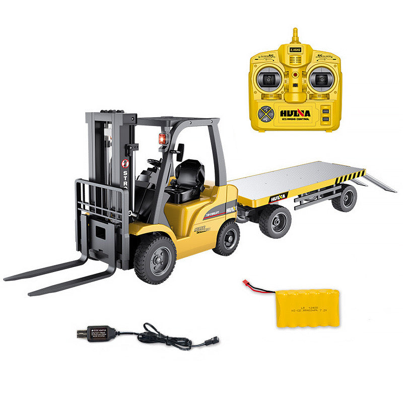 Huina 1576 1:10 RC Forklift + Flat Bed (2024 Model)