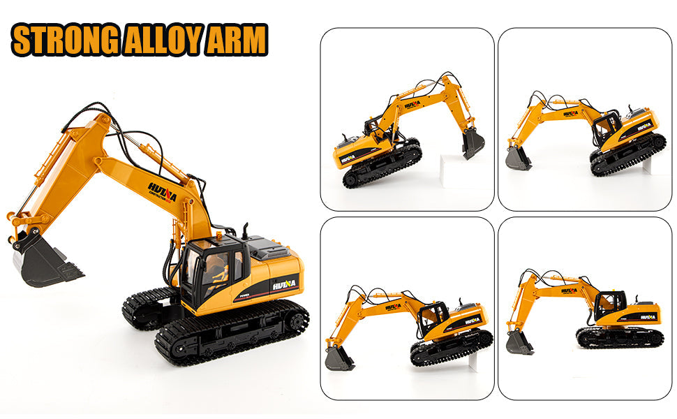 Huina 1535 1:14 RC Excavator (2024 Model)