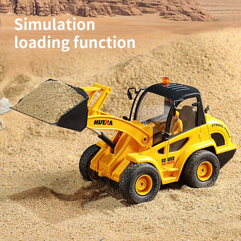 Huina 1518 1:24 Remote Control Bulldozer Toy