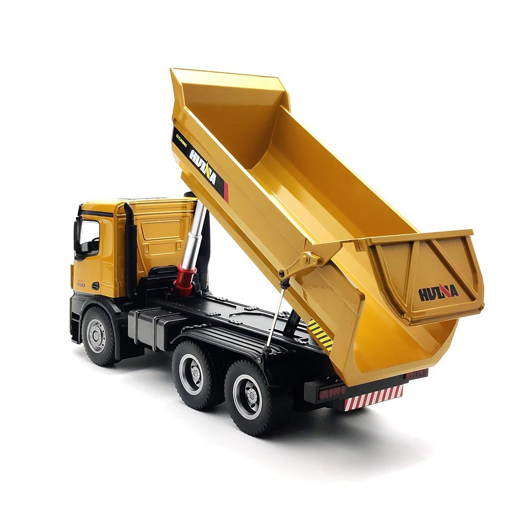 Huina 1582 1:14 All Metal Heavy Duty Dump Truck Toy (2024 Model)