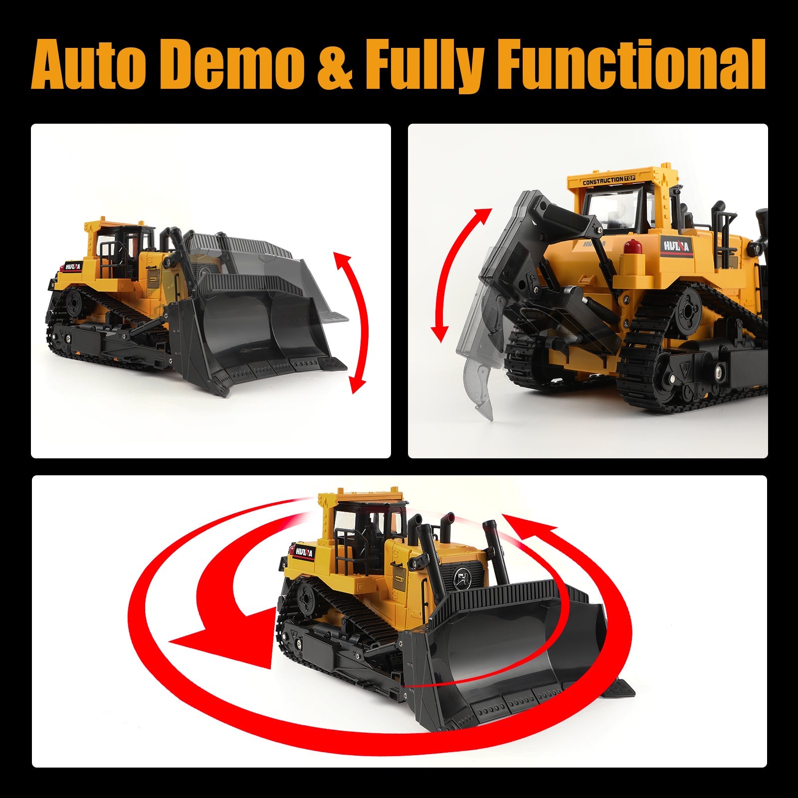 Huina 1554 1:16 RC Dumper  (2024 Model )