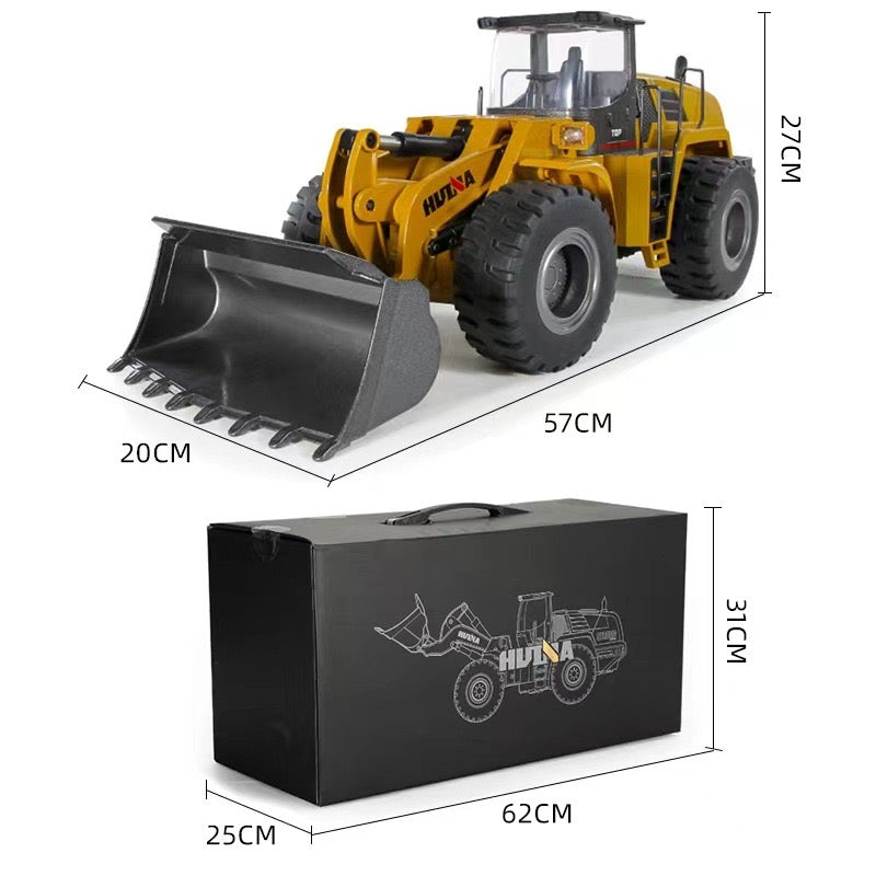 Huina 1583 1:14 Rc Metal Wheel Loader (2024 Model)