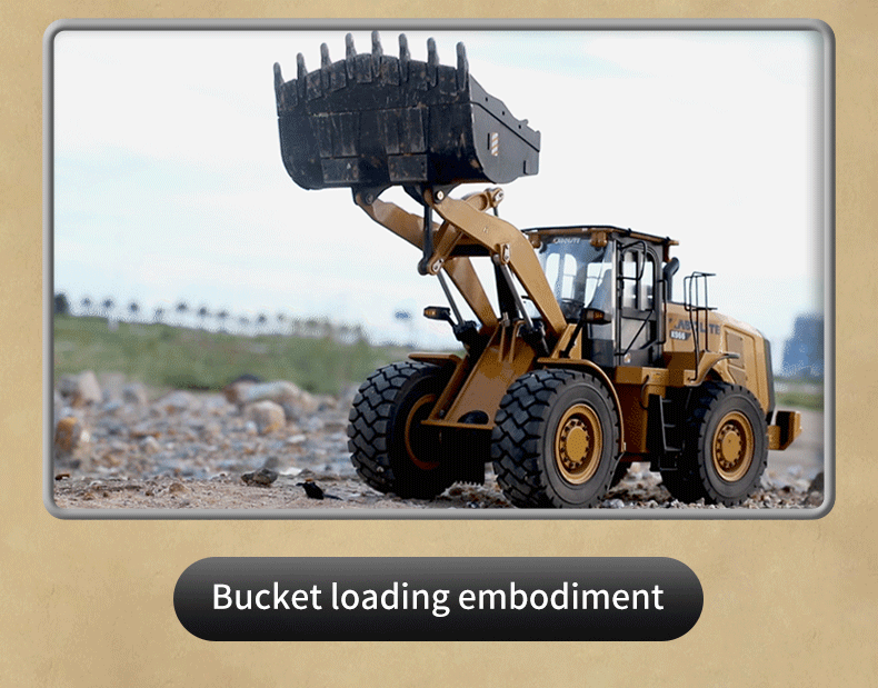 Kabolite K966 HYDRAULIC RC Wheel Loader (2025 Model)