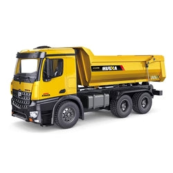 Huina 1582 1:14 All Metal Heavy Duty Dump Truck Toy (2024 Model)