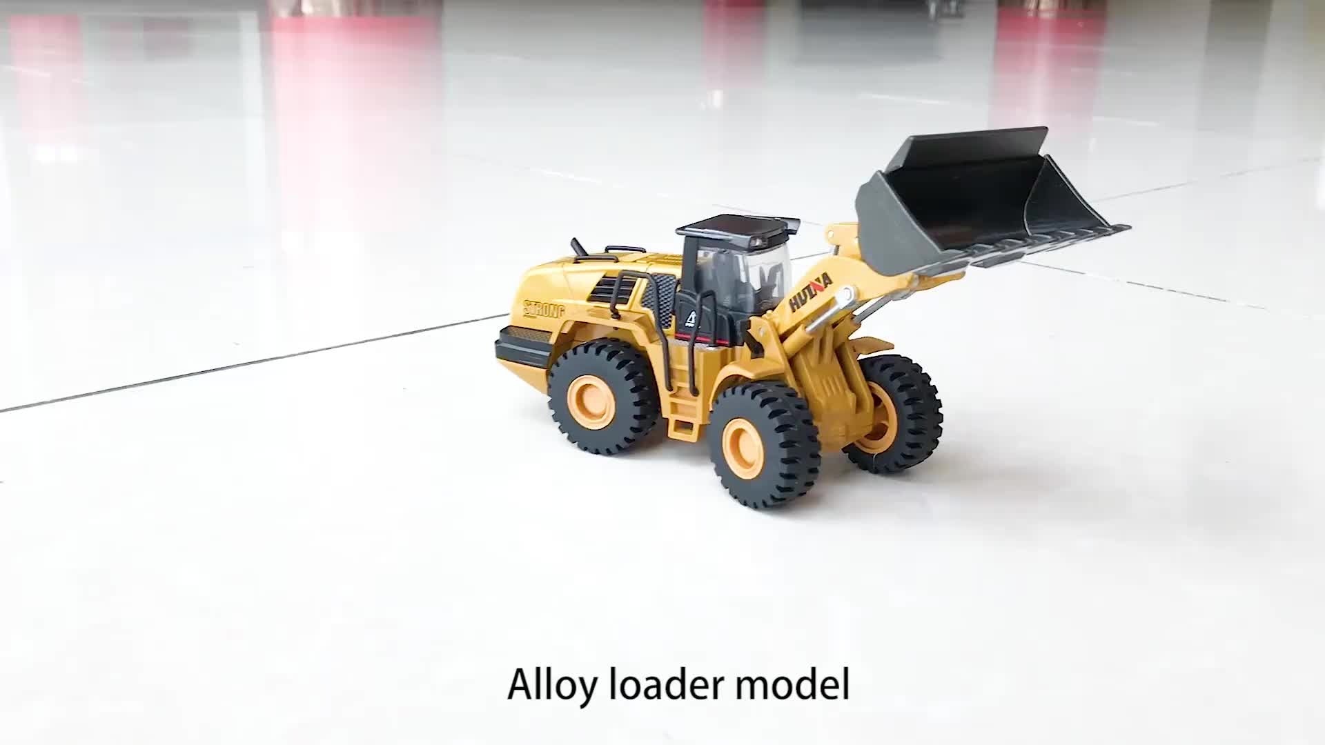 Huina 1714 1:50 Alloy Diecast Wheel Loader