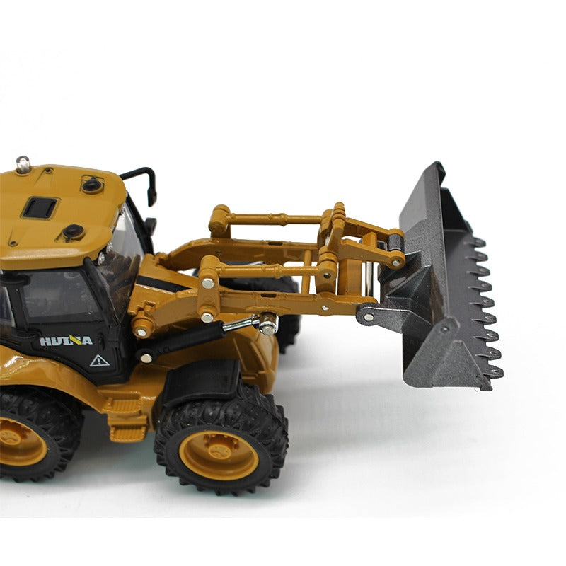 Huina  1704 1:50 Alloy backhoe loader